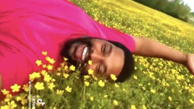 Black Men Frolicking - TikTok screenshot