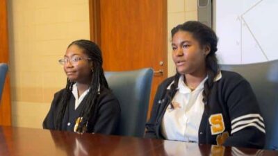 Calcea Johnson and Ne'Kiya Jackson / screenshot