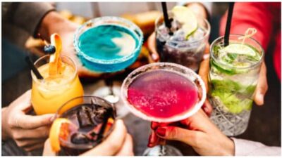 people with cocktails