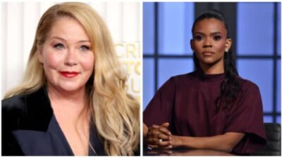 Christina Applegate is calling out Candace Owens