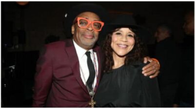 Rosie Perez and Spike Lee