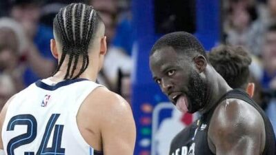 Dillon Brooks & Draymond Green - GettyImages