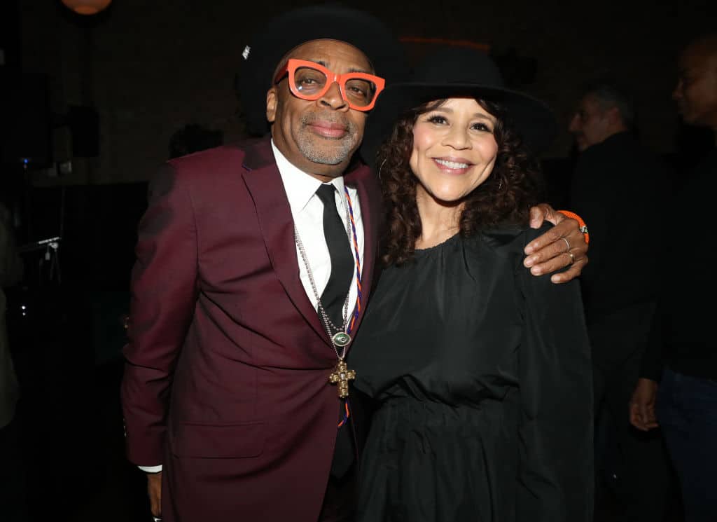 Rosie Perez and Spike Lee