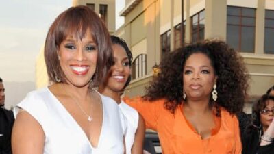 Oprah Winfrey and Gayle King