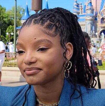 Halle Bailey - 2023 Disney Dreamers interview - screenshot