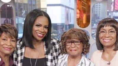 Kandi Burruss & old lady gang