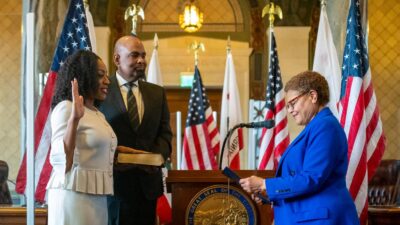In Historic Los Angeles Ceremony, Malia M. Cohen Sworn in as Top State Accountant; the 33rd California State Controller