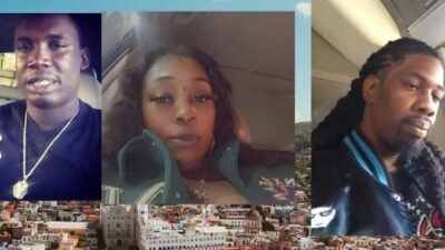 Mexican kidnapping abductees Eric Wise-Williams, Latavia Washington and Shaeed Woodard (Not Pictured Zindell Brown)