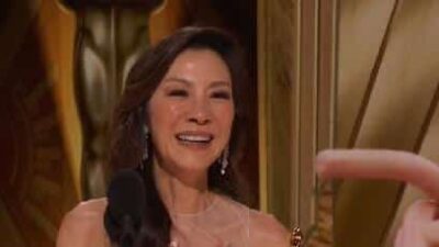 Michelle Yeoh (wins Oscar) - screenshot