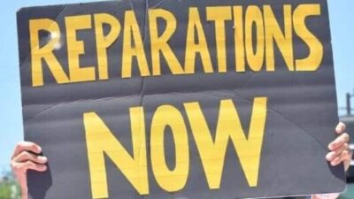 Reparations rally