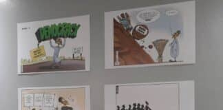 The Labour of Heroes past - Cartoon Exhibition - 3