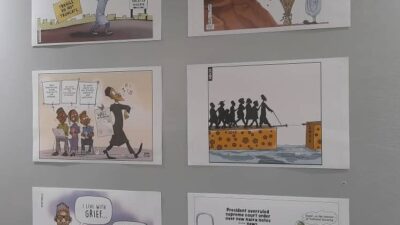 The Labour of Heroes past - Cartoon Exhibition - 3