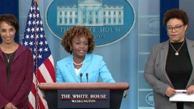 White House Briefing Led by 3 Black Women