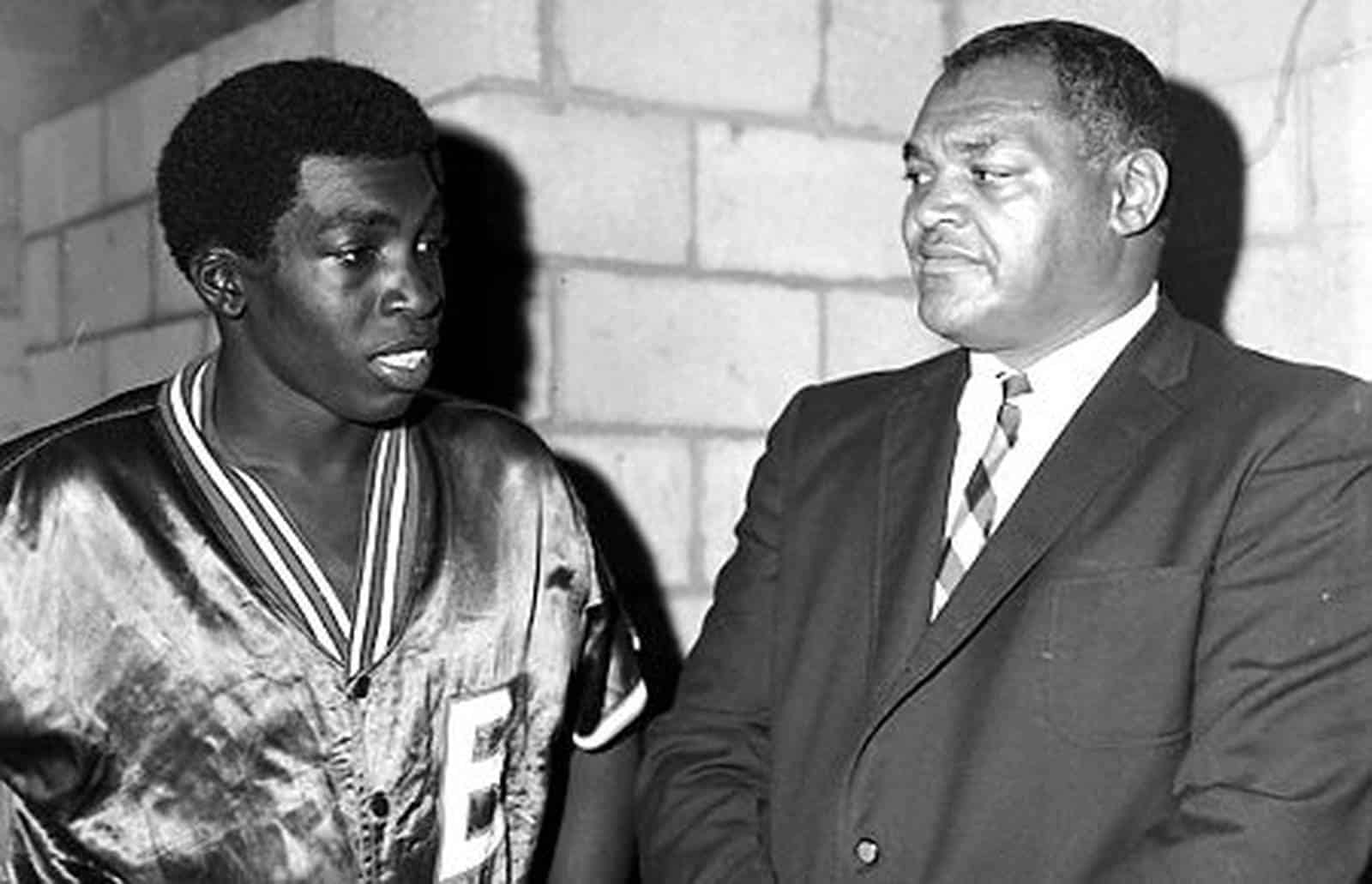 Former Winston Salem University All-American Earl "The Pearl" Monroe and his legendary coach Clarence "Big House" Gaines, both have been inducted into the HBCU Black College Basketball Hall of Fame