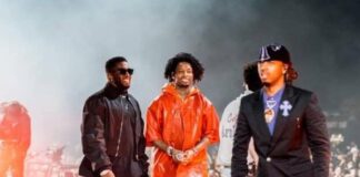 Diddy joined Metro Boomin, The Weeknd, and 21 Savage on stage with a performance of the platinum hit Creepin Getty