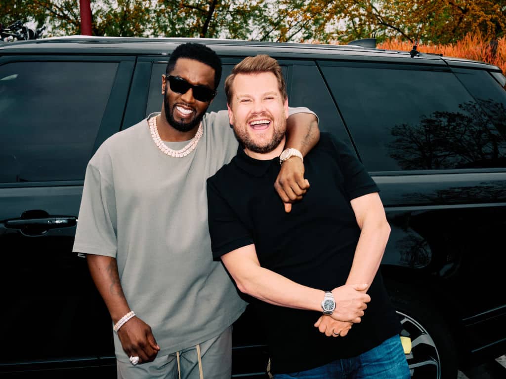 Diddy and James Corden