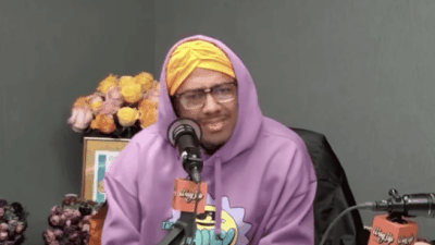Nick Cannon is interviewed by Angela Yee