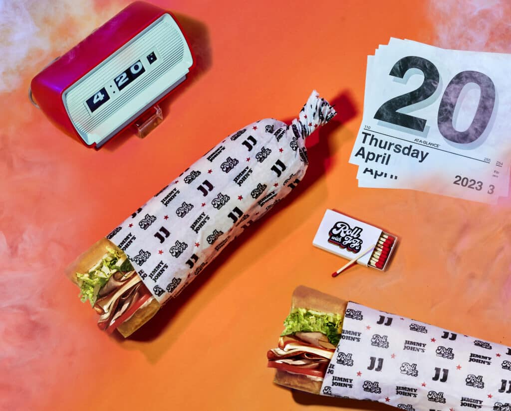 Jimmy John's + 4/20 + Ranagade