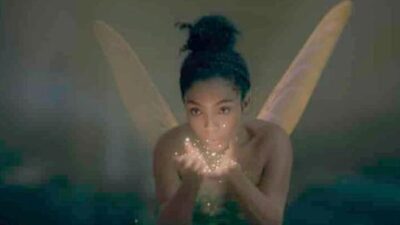 Yara Shahidi as Tinkerbell in Disney's live-action PETER PAN & WENDY