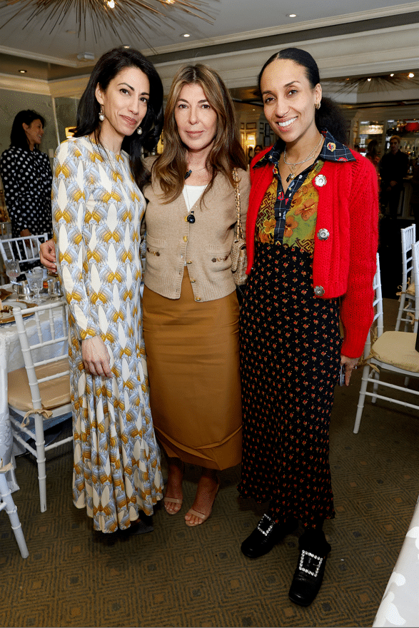 Huma Abedin, Nina Garcia, and Chioma Nnadi