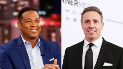 CNN anchors Don Lemon (L) and Chris Cuomo