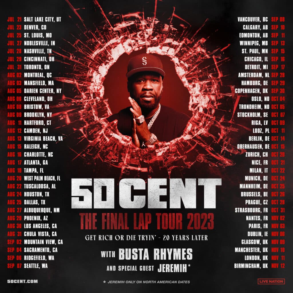 50 Cent Announces Global Tour