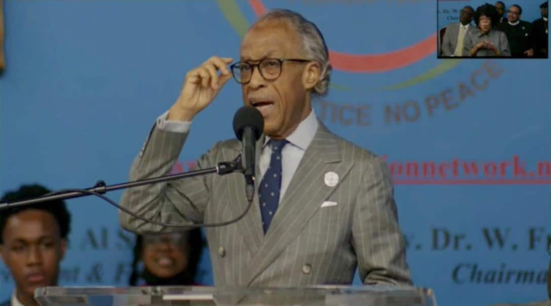 Al Sharpton on Daniel Penny - screenshot