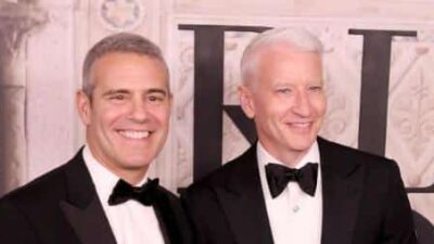 Andy Cohen and Anderson Cooper - Getty