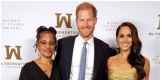 Meghan Markle Steps Out to Accept Award