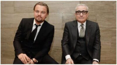 Martin Scorsese and Leonardo DiCaprio for &ldquo;Killers of the Flower Moon.&rdquo;
