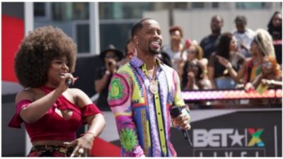 Safaree Samuels clears the air on Amara La Negra’s Podcast