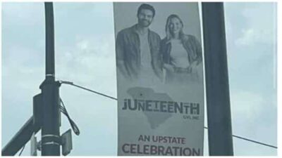 South Carolina Juneteenth event banner
