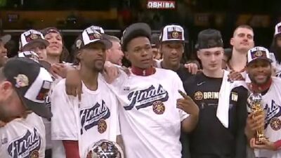 Denver Nuggets win 2023 Western Conference Finals - screenshot