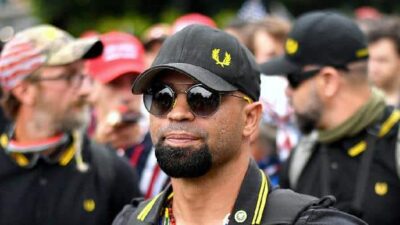 Enrique Tarrio (Noah Berger-AP-File)