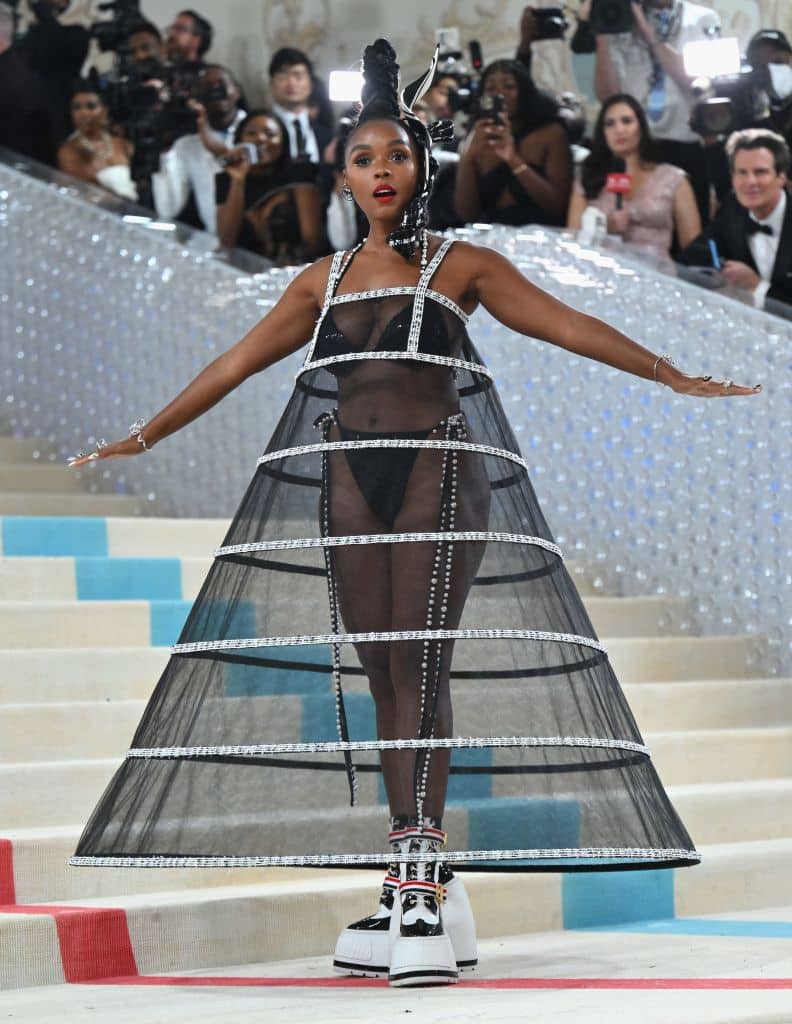 Janelle Mon&aacute;e at Met Gala