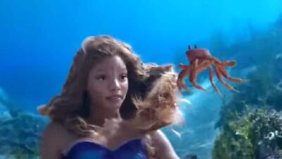 Halle Bailey in 'The Little Mermaid' - screenshot