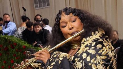 Lizzo at Met Gala (Mike Coppola-Getty Images)