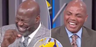Shaq and Barkley laugh at Anthony Davis' possible concussion - screenshots