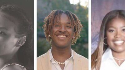 Students receiving Living Legends Foundation scholarships