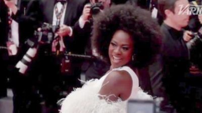 Viola Davis - screenshot from Cannes