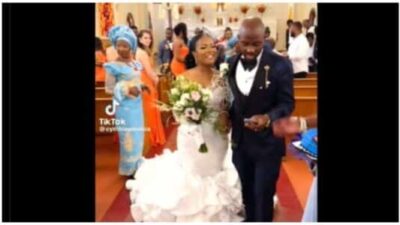 Viral Video Shows Groom Texting on His Cell Phone While Walking Down the Aisle