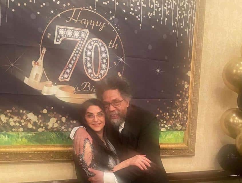 Dr Cornell West and wife, Dr. Anna Hitamahdavi West