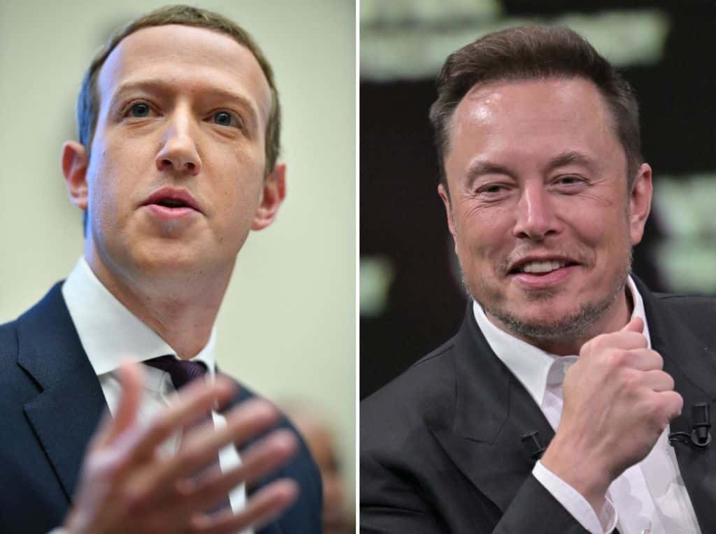 Elon Musk and Mark Zuckerberg