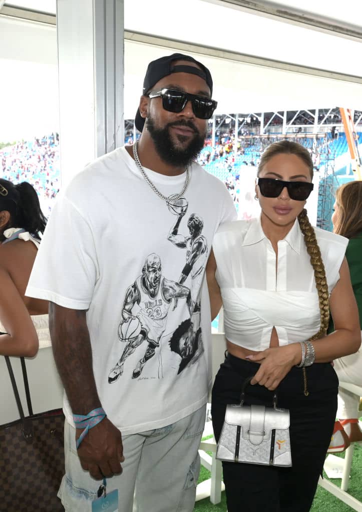 Larsa Pippen & Marcus Jordan