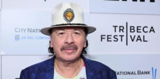 Carlos Santana at film festival