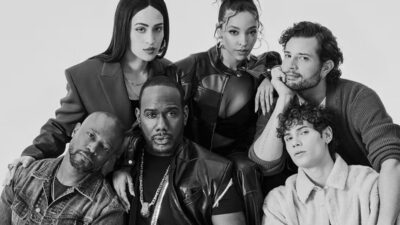 ViiV Healthcare&rsquo;s Me In You, You In Me campaign, highlighting the importance of community to overcome bias and encourage open conversation around HIV, features a variety of creatives and public figures, including [from left to right] Taye Diggs, Villano Antillano, Nicco Annan, Tinashe, Rafael De La Fuente and Nicky Champa.