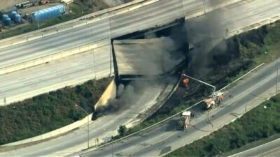 I-95 Collapse Philadelphia (KYW)