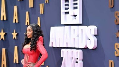 Lea Robinson at BET Awards 2023 - Getty