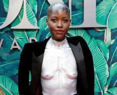Lupita Nyong'o (breastplate) - Getty