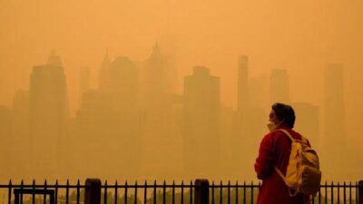 NYC Smoke-filled Air / Getty